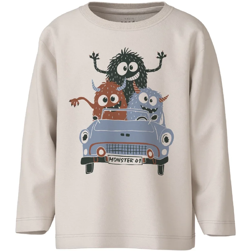 Name It Jet Stream Monsters In Car Vagno Loose BlouseFormal Shirts