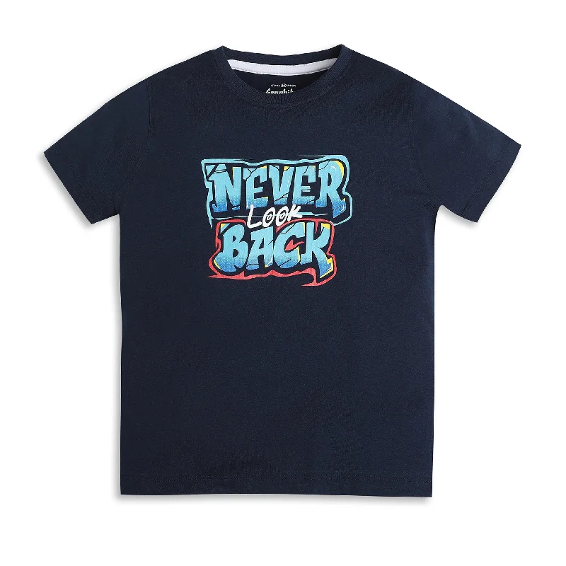 Fleece T-ShirtsBoys Regular Fit Graphic T-Shirt