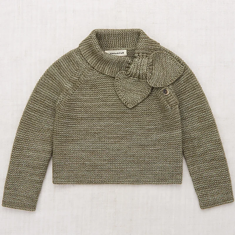 Fleece Knit TopsScout Pullover in Seal Gray by Misha & Puff