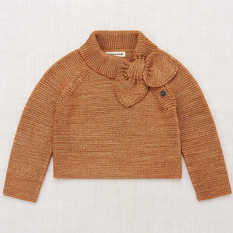 Oversized Knit TopsScout Pullover in Rose Gold by Misha & Puff