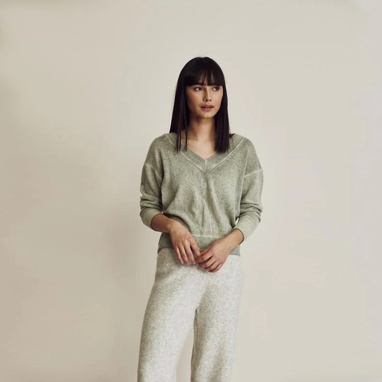 Boat Neck Knit TopsNatia (Fern)