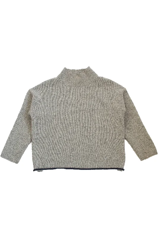 Colorblock Knit TopsElk - Wool Knit Jumper