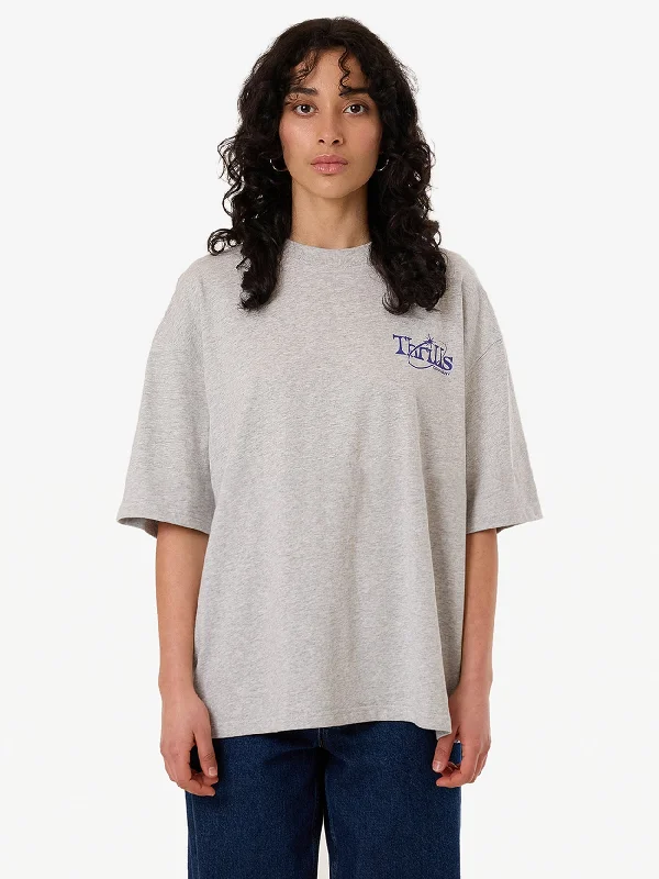 Ambient Connection Oversized Tee - Snow MarleWomen's commuter tops