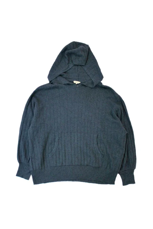 Logo Knit TopsMarlow - Hooded Rib Knit