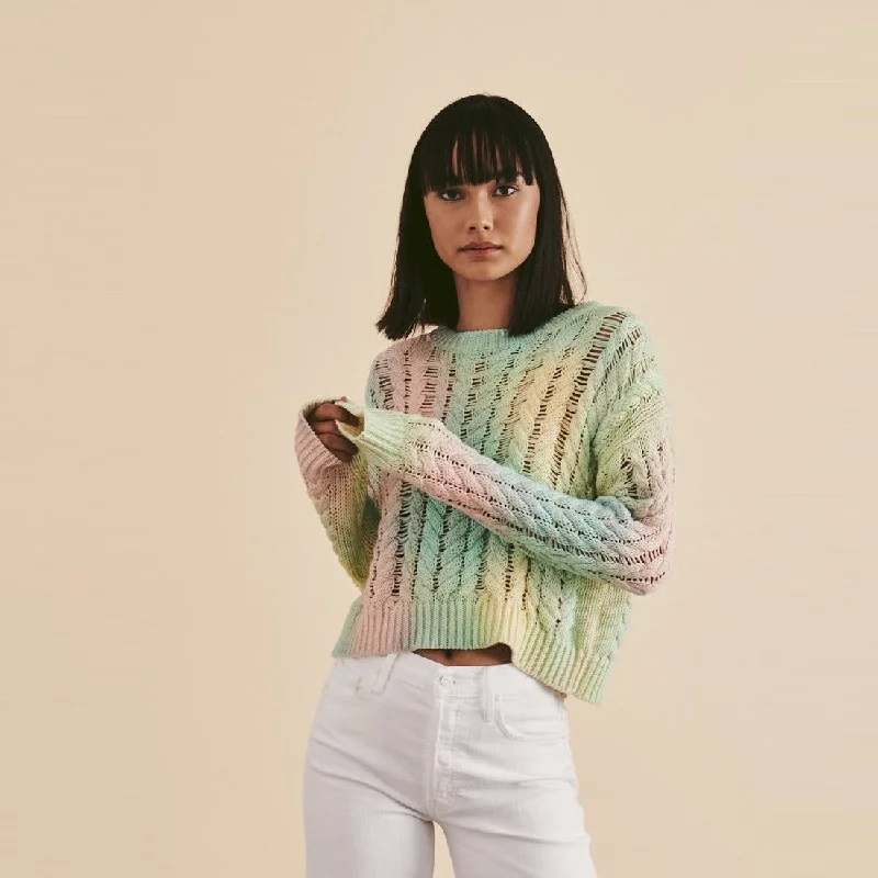 Tasseled Knit TopsKala Sweater (Moodstone)