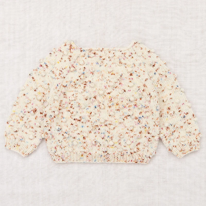 Cropped Knit TopsEXCLUSIVE Baby Original Popcorn Sweater in Confetti 16 by Misha & Puff