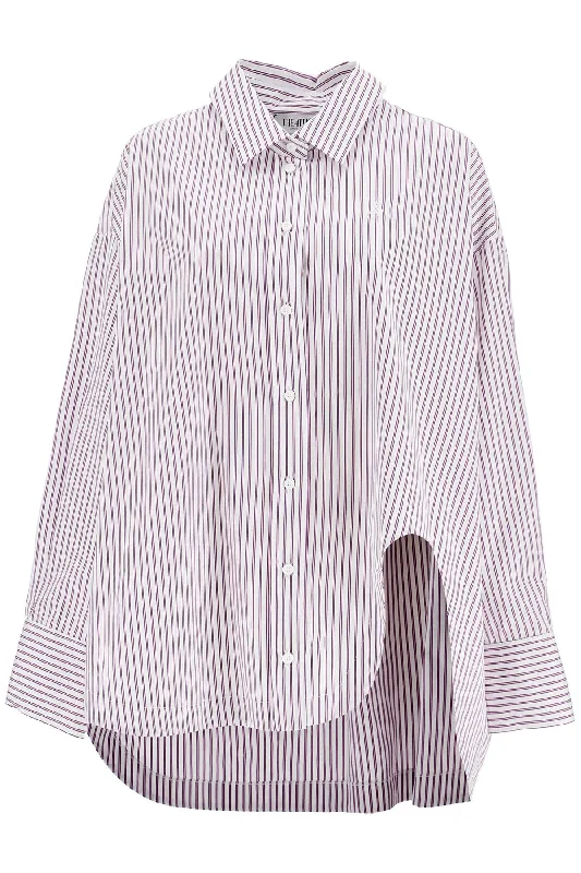 The Attico Women's And Striped Oversized ShirtWomen's travel tops