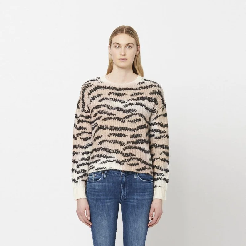 V-Neck Knit TopsKarina Sweater (Himalayan)