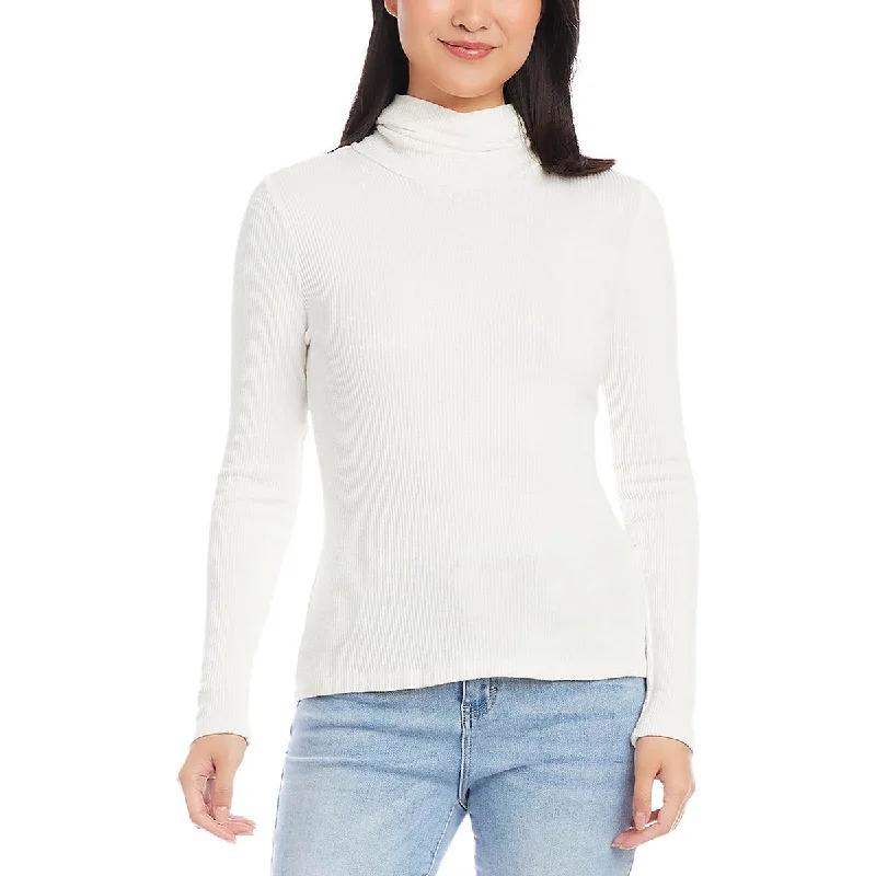 Outdoor Knit TopsKaren Kane Womens Ribbed  Turtleneck Sweater