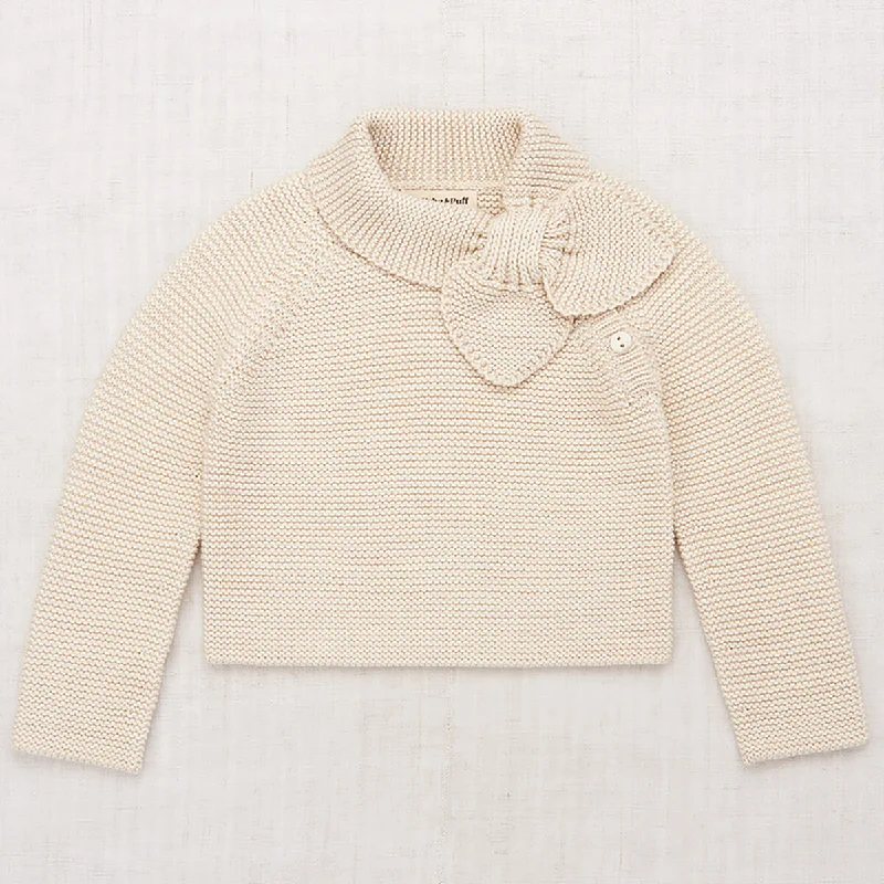 Plush Knit TopsScout Pullover in String by Misha & Puff