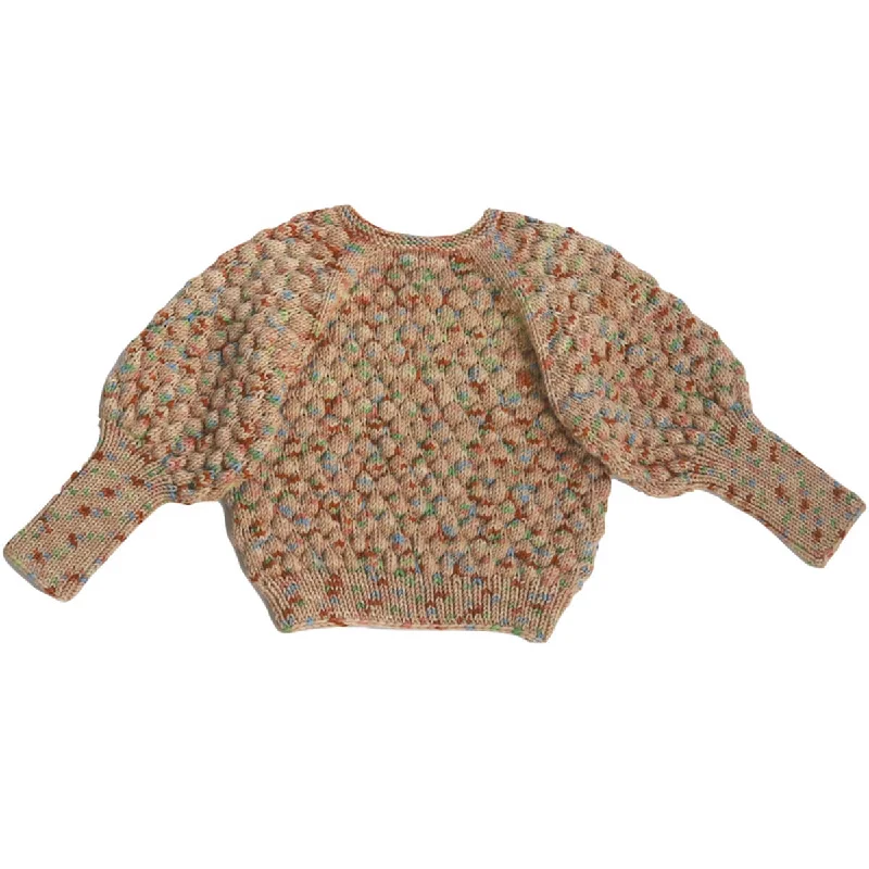 Work Knit TopsElissa Sweater in Cotton Candy by Kalinka - Last Ones In Stock - 3-5 Years