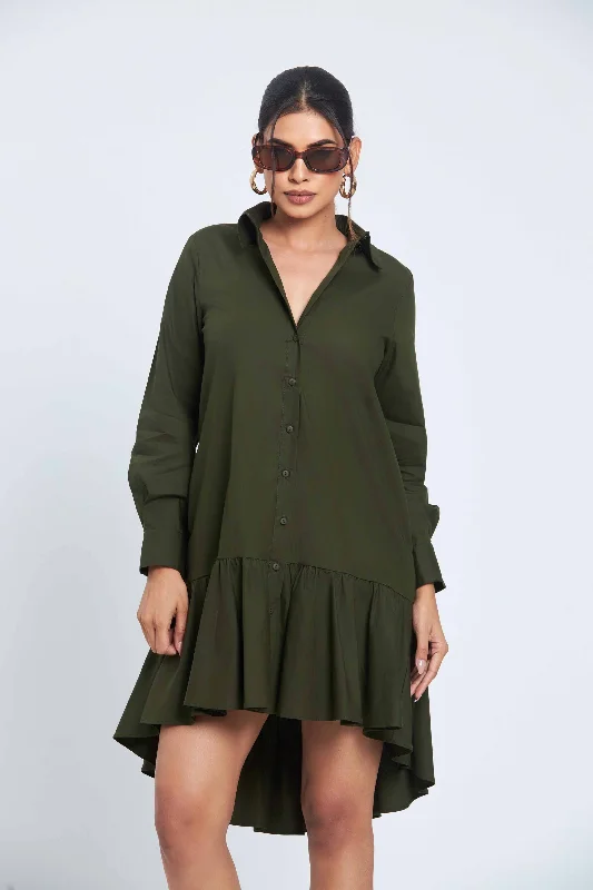 Molly Button Down Midi Dress