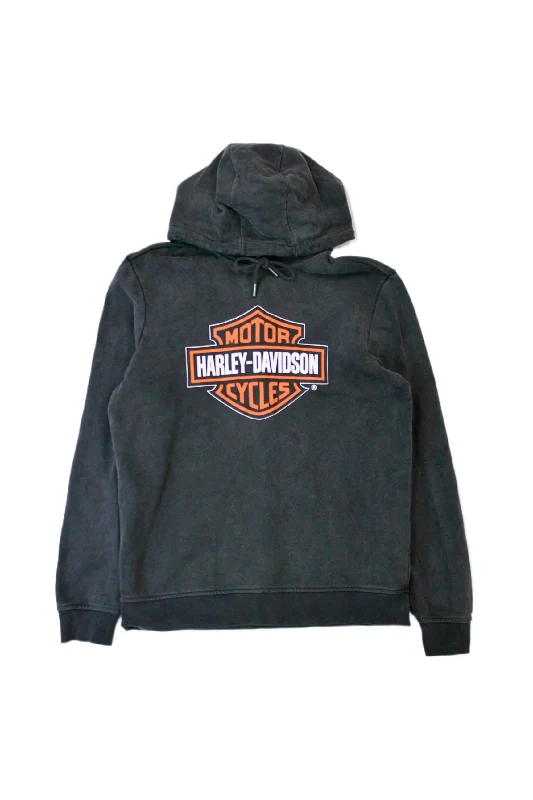 Designer Knit TopsHarley Davidson Motor Cycles - Emblem Hoodie