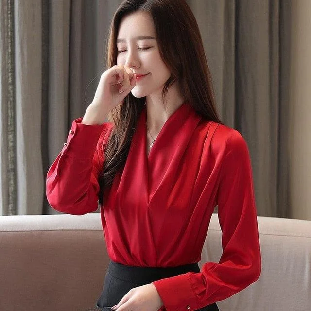 red long sleeve