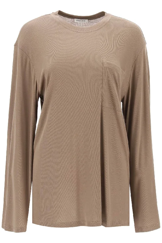 By Malene Birger Women's Long-Sleeved Oversized TWomen's party tops