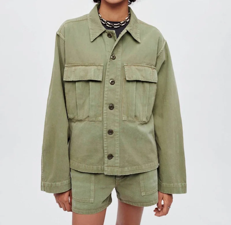 Field Jacket In BayleafSummer Jackets