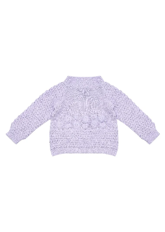 Marigold Knitted Jumper - Lavender FieldsArtist Jackets