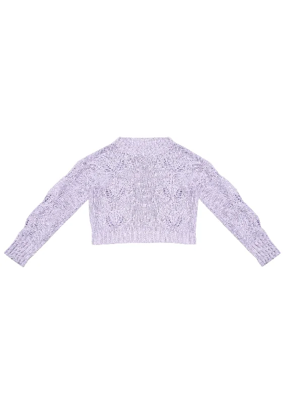 Minty Knitted Jumper - Lavender FieldsSki Jackets