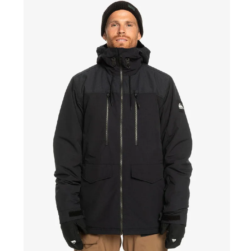 Quiksilver Fairbanks Ski/Snowboard Jacket - True BlackField Jackets