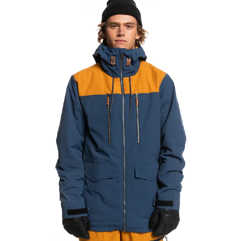 Quiksilver Fairbanks Snowboard/Ski Jacket - BlueCanvas Jackets