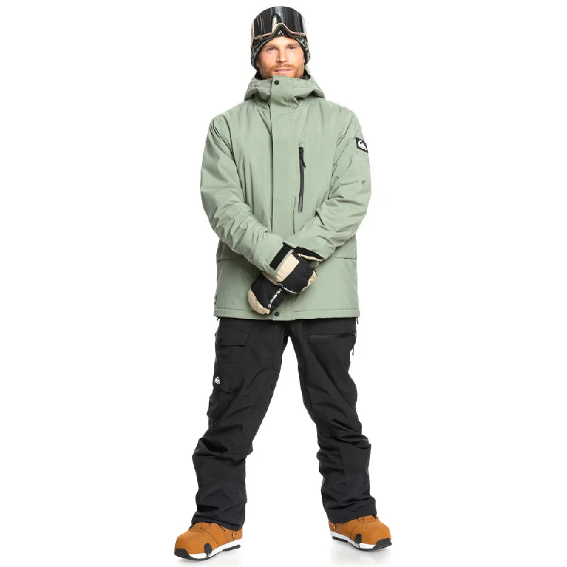 Quiksilver Mission Solid Snow Jacket - Sea SprayParka Jackets