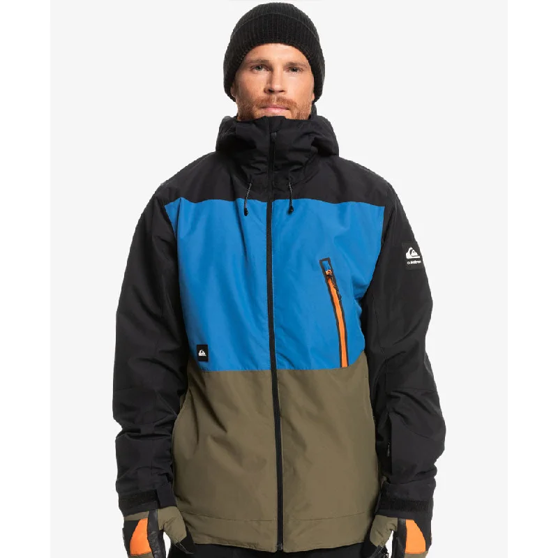 Quiksilver Sycamore Snowboard/Ski Jacket - BlackSherpa Jackets