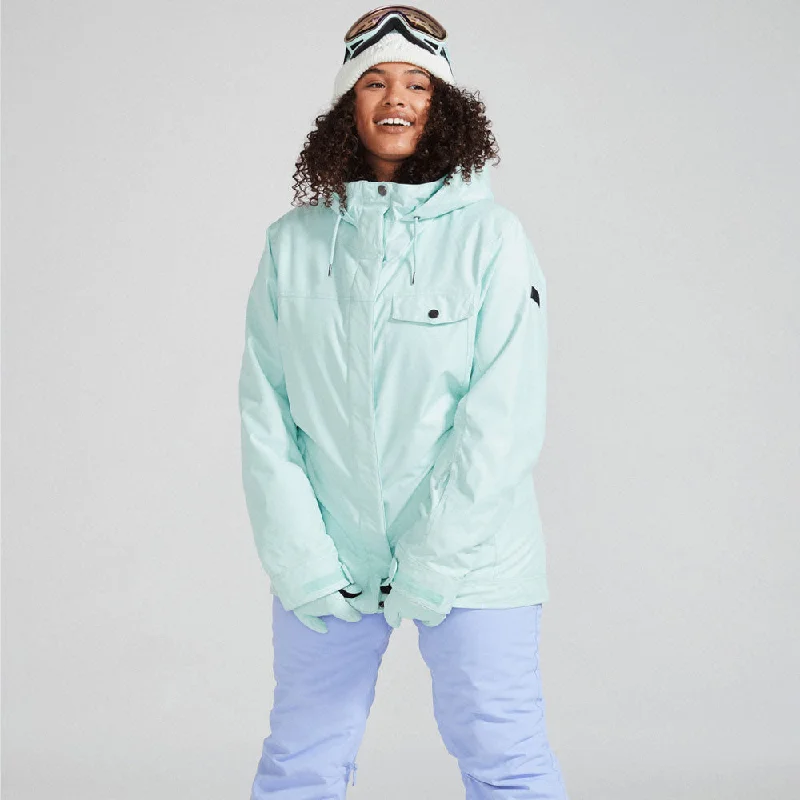 Roxy Billie Snowboard/Ski Jacket - Fair AquaInsulated Jackets