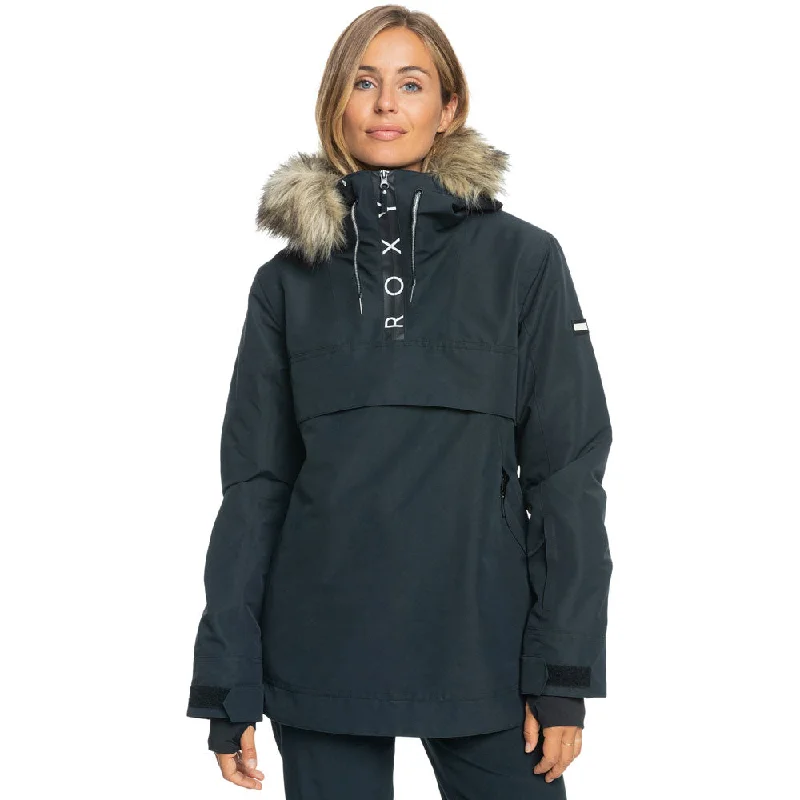 Roxy Shelter Ski/Snowboard Jacket - True BlackMotorcycle Jackets