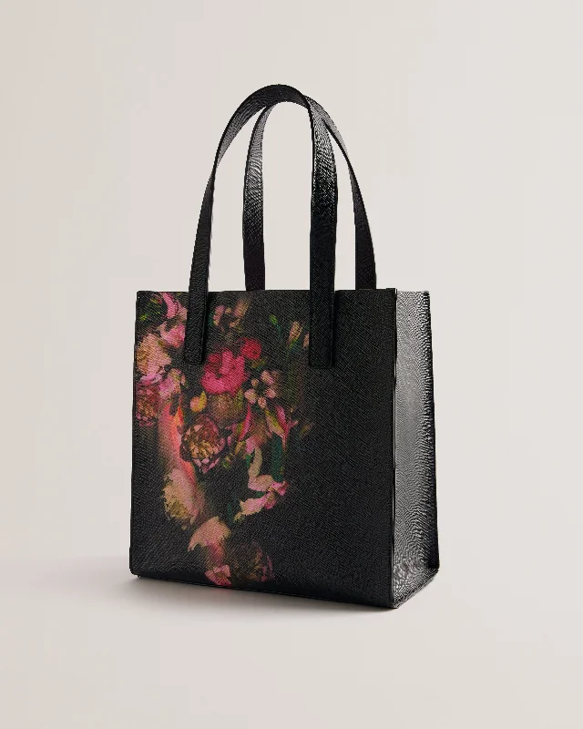 Saley Printed Floral Small Icon Bag BlackLounge Jackets