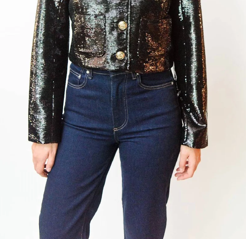 Sequin Randi Jacket In BlackCycling Jackets